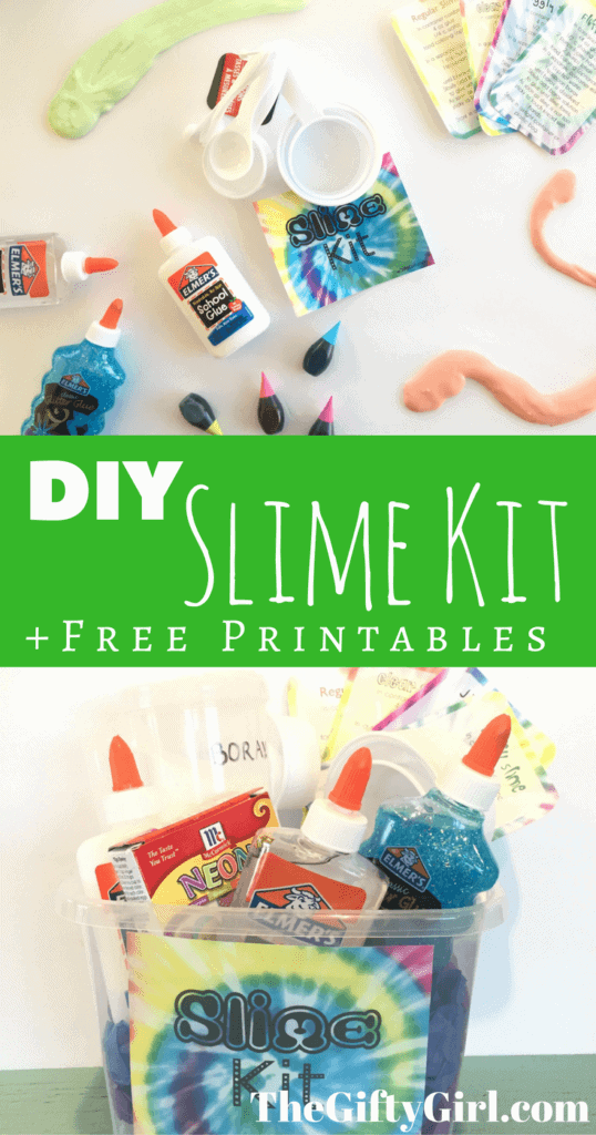 DIY Slime Kit Gift for kids, tweens or teens