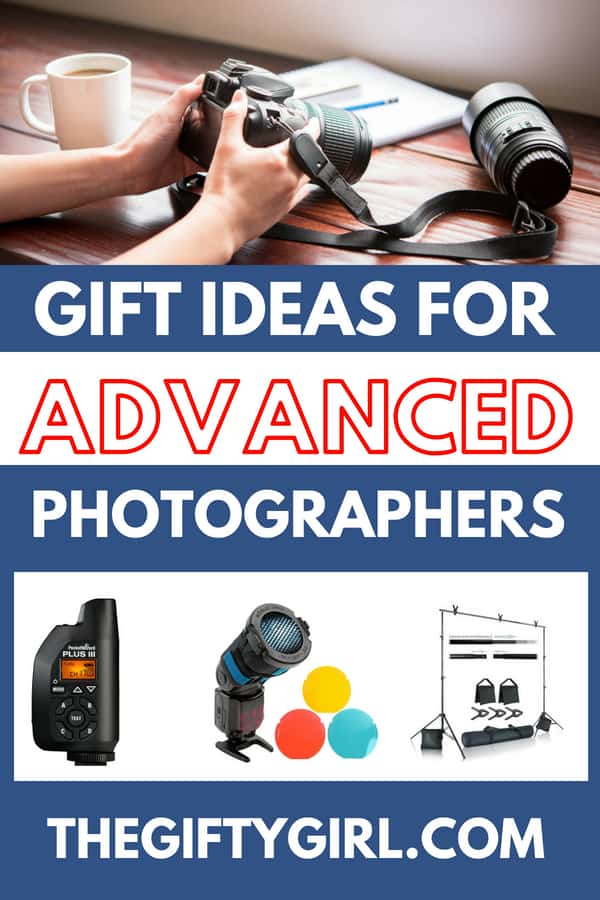 If an advanced hobby photographer is on your list...here are some gift ideas that they will love! #christmasgift #giftideas #photographer #advancedphotography #giftguide #photographygiftguide #giftsforhim #giftsforher