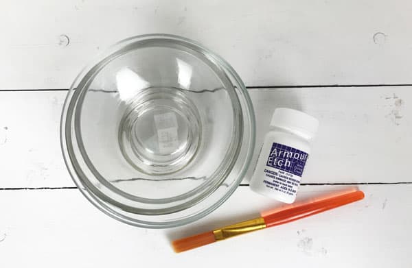 diy glass etch supplies