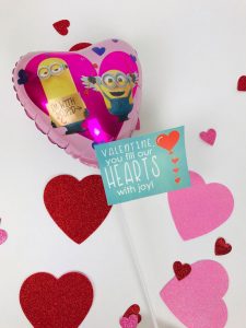 Valentine Balloon Free Printable Gift Tag, you fill our hearts with joy.