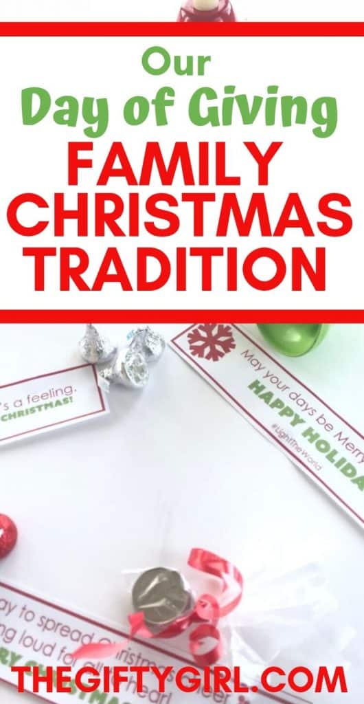 This fun and meaningful Family Christmas Tradition started when I realized my kids were focused only on what they were getting for Christmas. It is simple, fun and a great family Christmas tradition you can start in 2019. Very low prep, but a really fun holiday activity for the kids. 