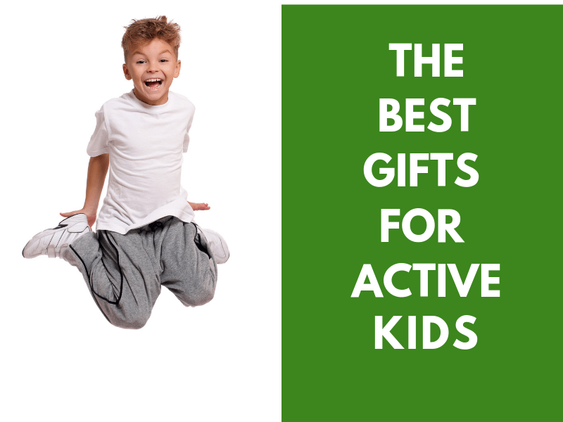 Whether you have a kid with a ton of energy or are looking for toys and gifts that will keep your child more active during the long winter months, here are 15 amazing gift ideas for active kids! #thegiftygirl #giftideas #giftideasforkids #giftsforboys #giftsforgirls #activegifts #childhoodunplugged #giftsforkidsinthewinter