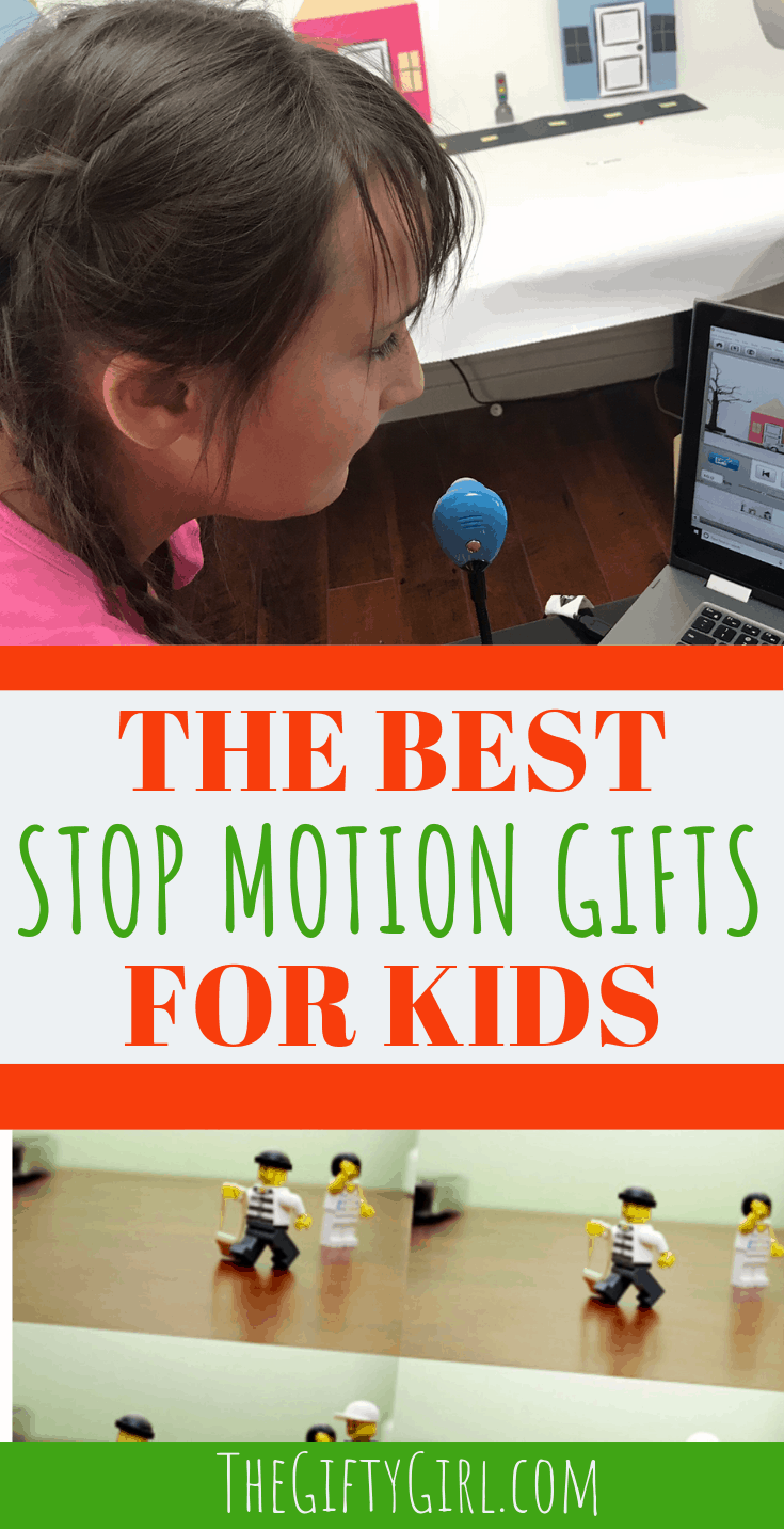 Stop Motion is a super fun hobby that kids, tweens and teens will love! If you are looking for a gift that inspires creativity and hours of fun check out these stop motion gift ideas. #thegiftygirl #stopmotion #stopmotiongifts #giftideasforkids #giftideasfortweens #giftideasforteens #creativegifts #creativegiftideas #uniquegiftideas #moviemaker #animation #animationgifts