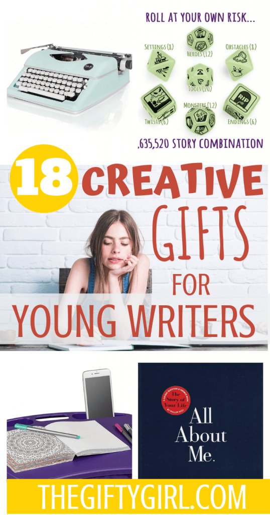 18 Creative Gifts For Young Writers ~ The Gifty Girl