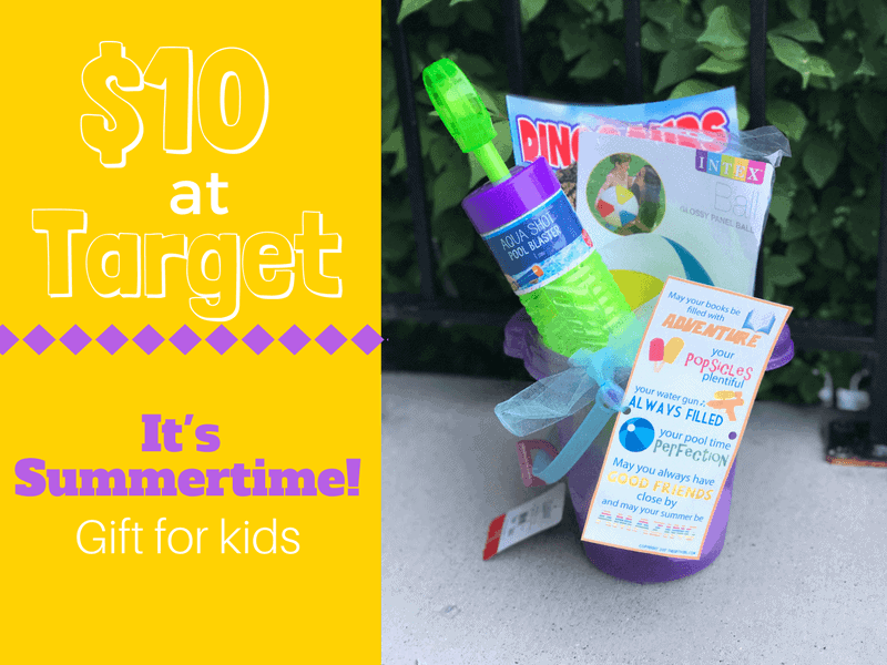 $10 at Target Summertime Gift idea for kids