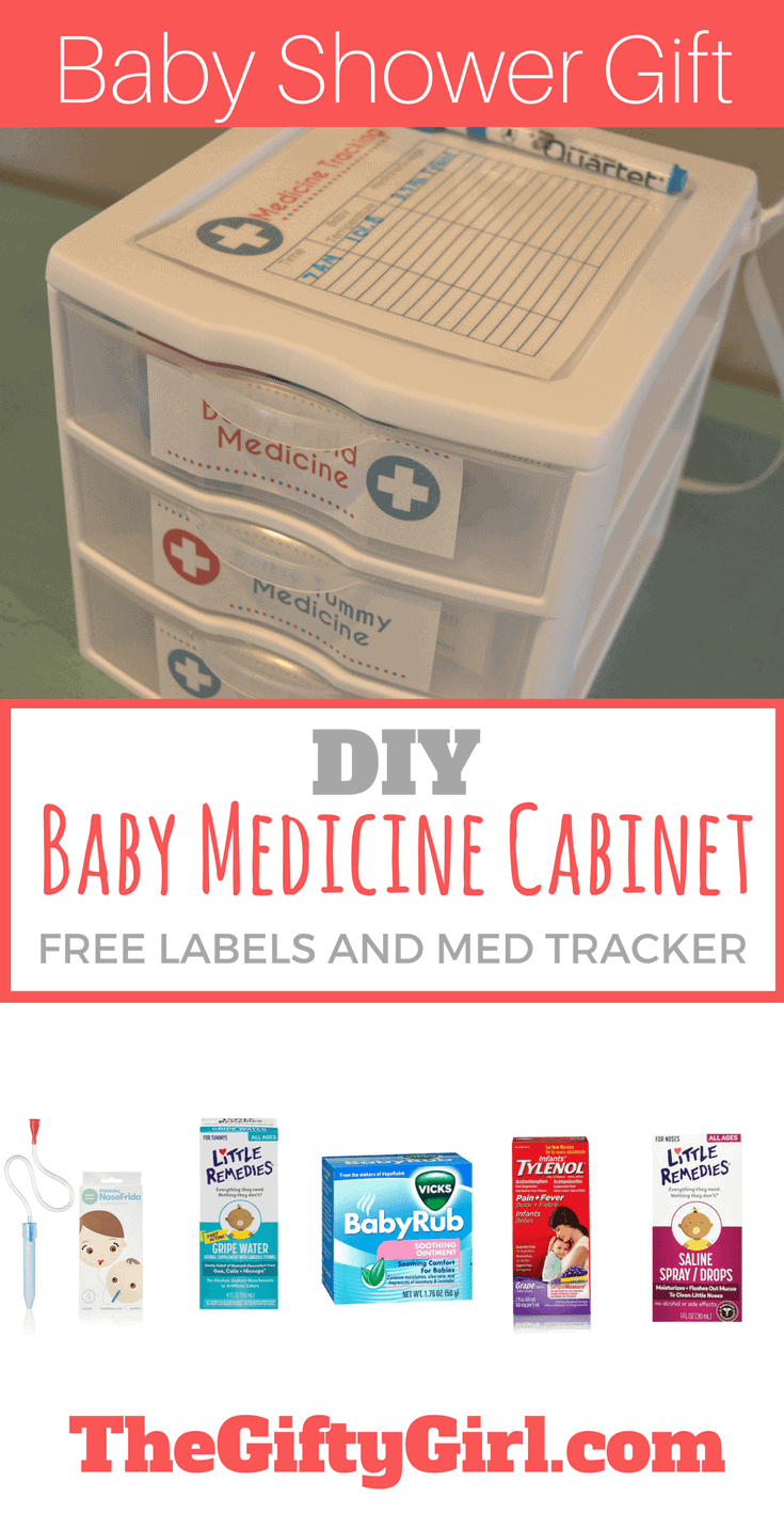 Easy And Useful Diy Baby Medicine Kit Gift The Gifty Girl
