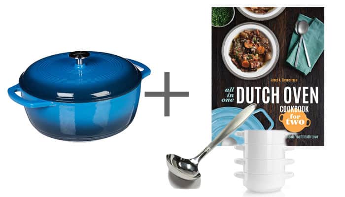Wedding Gift Dutch Oven Dutch Oven Cookbook Ladle and Soup Bowls