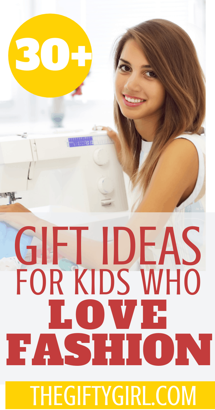 If you have a kid, tween or teen who loves fashion or fashion design, here are more than 30 creative gift ideas that will let them explore and learn about fashion. #thegiftygirl #giftideas #creativegiftideas #giftideasforkids #giftideasforgirlswholovefashion #fashiongiftideas #fashiondesigngiftideas #projectrunwaygiftideas #projectrunway #christmas #christmas2018 #giftguide