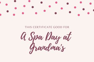 Experience Gift Spa Day
