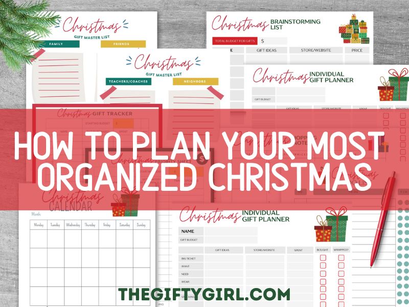 A Christmas Planner for Gifting for your most organized Christmas ~ The ...